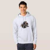 Deutsches Drahthaar Pointer Hoodie (Vorne ganz)