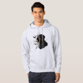 Deutsches Drahthaar Pointer Hoodie (Vorne ganz)