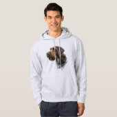 Deutsches Drahthaar Pointer Hoodie (Vorne ganz)