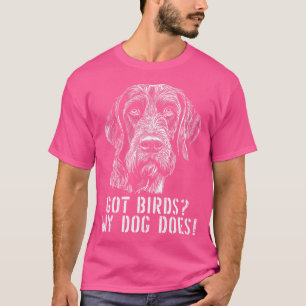 Deutsches Drahthaar Pointer Hunting Hunter Hunter  T-Shirt