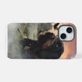 Deutsches Drahthaar Pointer iPhone 15 Hülle (Rückseite (Horizontal))