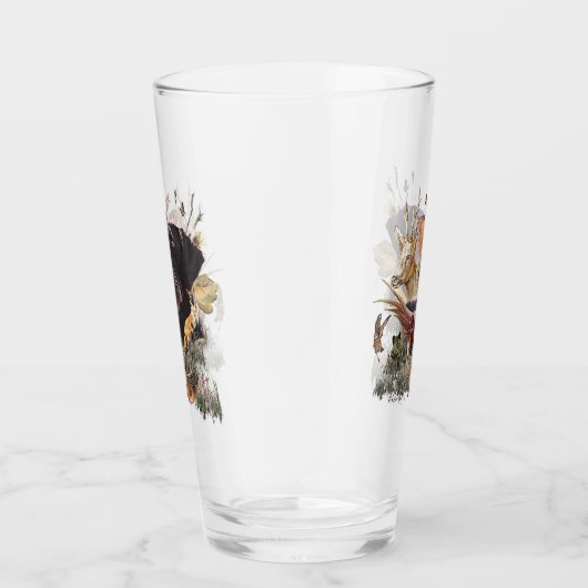 Deutsches Drahthaar Pointer, Jagdglas Glas (Rechts)