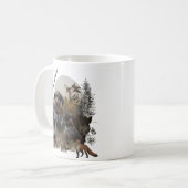 Deutsches Drahthaar Pointer Kaffeetasse (Vorderseite Links)