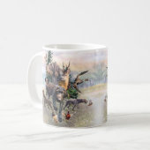 Deutsches Drahthaar Pointer Kaffeetasse (Vorderseite Links)