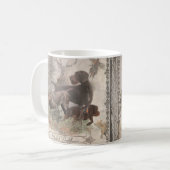 Deutsches Drahthaar Pointer Kaffeetasse (Vorderseite Links)