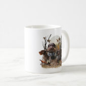 Deutsches Drahthaar Pointer Kaffeetasse (VorderseiteRechts)