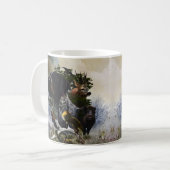 Deutsches Drahthaar Pointer Kaffeetasse (Vorderseite Links)