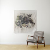 Deutsches Drahthaar Pointer, Kontinentaldeutsch Wandteppich (Beispiel (Horizontal))