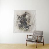 Deutsches Drahthaar Pointer, Kontinentaldeutsch Wandteppich (Beispiel)