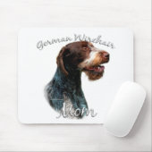 Deutsches Drahthaar Pointer Mama 2 Mousepad (Mit Mouse)