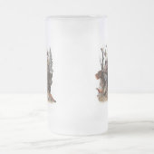 Deutsches Drahthaar Pointer Mattglas Bierglas (Mittel)