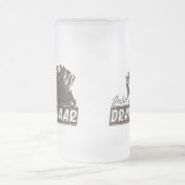 Deutsches Drahthaar Pointer Mattglas Bierglas (Mittel)