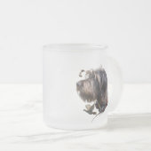 Deutsches Drahthaar Pointer Mattglastasse (VorderseiteRechts)