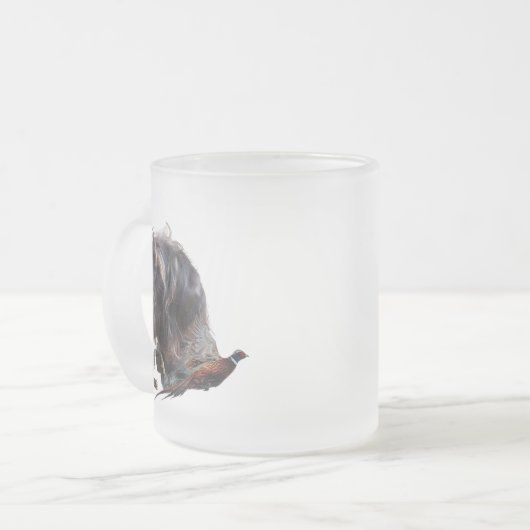 Deutsches Drahthaar Pointer Mattglastasse (Vorderseite Links)