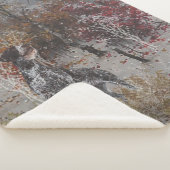 Deutsches Drahthaar Pointer mit Holzschwanz im Win Sherpadecke (3/4)
