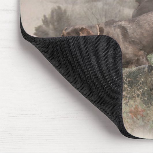 Deutsches Drahthaar Pointer Mousepad (Ecke)