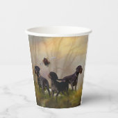 Deutsches Drahthaar Pointer Pappbecher (Vorderseite)