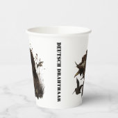 Deutsches Drahthaar Pointer Pappbecher (Links)