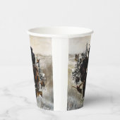 Deutsches Drahthaar Pointer Pappbecher (Rechts)