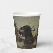 Deutsches Drahthaar Pointer Pappbecher (Rückseite)