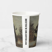 Deutsches Drahthaar Pointer Pappbecher (Links)