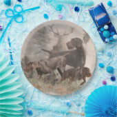 Deutsches Drahthaar Pointer Pappteller (Party)