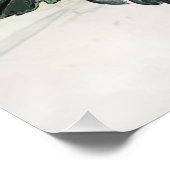 Deutsches Drahthaar Pointer Poster (Ecke)