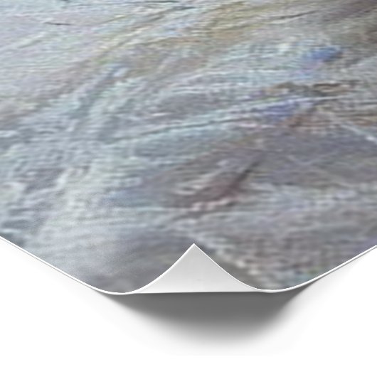 Deutsches Drahthaar Pointer Poster (Ecke)