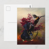 Deutsches Drahthaar Pointer Postkarte (Vorne/Hinten)