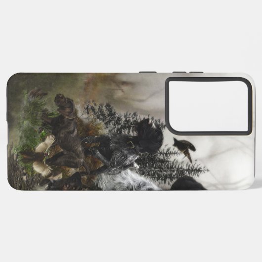 Deutsches Drahthaar Pointer Samsung Galaxy Fall Hülle (Linke Seite)