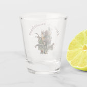 Deutsches Drahthaar Pointer Schnapsglas (Rückseite)