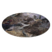 Deutsches Drahthaar Pointer Schneidebrett (Ecke)