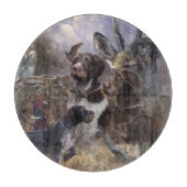 Deutsches Drahthaar Pointer Schneidebrett (Vorderseite)