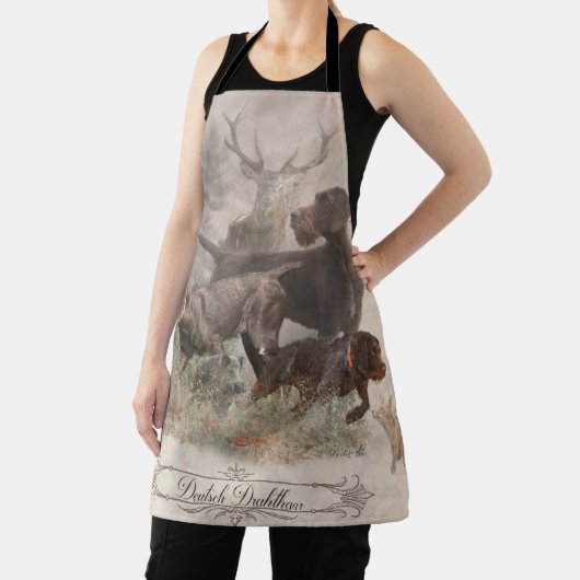Deutsches Drahthaar Pointer Schürze (InSitu)