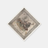 Deutsches Drahthaar Pointer Serviette (Ecke)