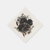 Deutsches Drahthaar Pointer Serviette (Ecke)