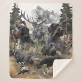 Deutsches Drahthaar Pointer Sherpadecke (Vorderseite)