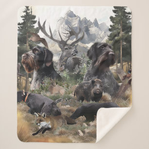 Deutsches Drahthaar Pointer Sherpadecke