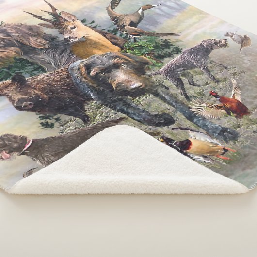 Deutsches Drahthaar Pointer Sherpadecke (3/4)