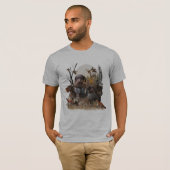 Deutsches Drahthaar Pointer T - Shirt (Vorne ganz)