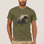 Deutsches Drahthaar Pointer T - Shirt (Vorderseite)