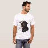 Deutsches Drahthaar Pointer T-Shirt (Vorne ganz)