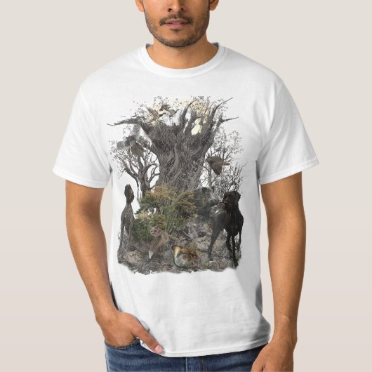 Deutsches Drahthaar Pointer T - Shirt (Vorderseite)