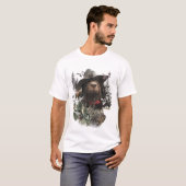 Deutsches Drahthaar Pointer T-Shirt (Vorne ganz)