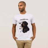 Deutsches Drahthaar Pointer T-Shirt (Vorne ganz)