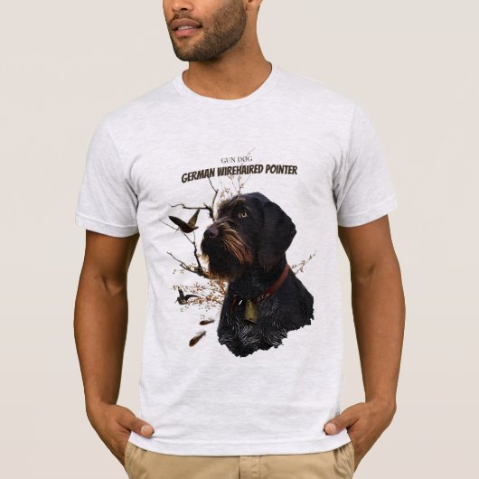 Deutsches Drahthaar Pointer T-Shirt (Vorderseite)