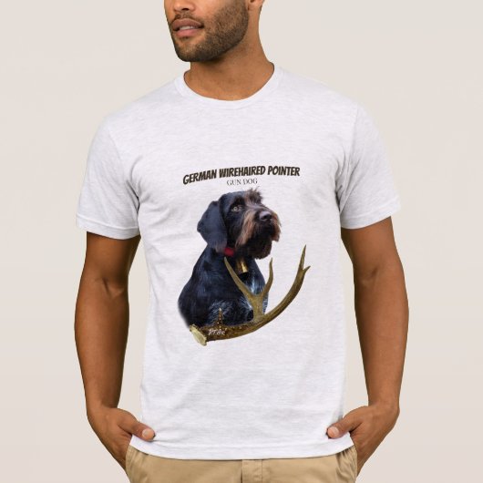 Deutsches Drahthaar Pointer T-Shirt (Vorderseite)