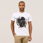 Deutsches Drahthaar Pointer T-Shirt (Vorne ganz)