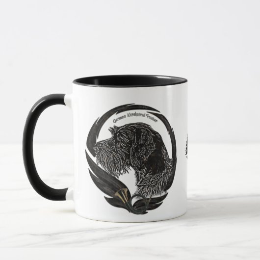 Deutsches Drahthaar Pointer Tasse (Links)