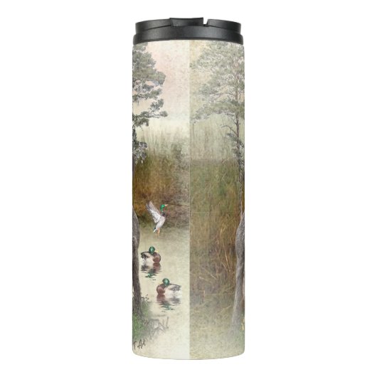 Deutsches Drahthaar Pointer Thermosbecher (Rückseite)